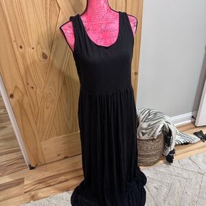 Cynthia Rowley Black Maxi Dress